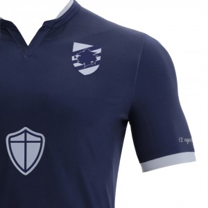 BLU/ROYAL CLONE JERSEY UC SAMPDORIA MACRON - 4