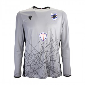 MAGLIA PORTIERE ML SAMPDORIA GRIGIA 2020/2021 MACRON - 1