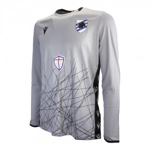 MAGLIA PORTIERE ML SAMPDORIA GRIGIA 2020/2021 MACRON - 3