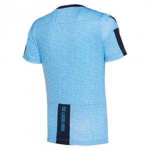 MAGLIA LAZIO ALLENAMENTO CELESTE BAMBINO 2019/2020 MACRON - 2