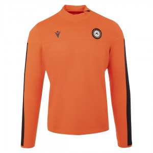 training tunic half zipper child udinese orange 2019/2020 MACRON - 1