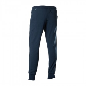 PANTALONI LAZIO BLU FELPATI BAMBINO 2019/2020 MACRON - 2