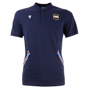 polo linea travel sampdoria bambino navy 2022/2023 MACRON - 1