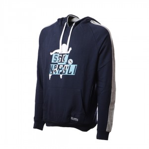 ssc napoli tuta homewear pigiama blu con cappuccio Homewear s.r.l. - 4