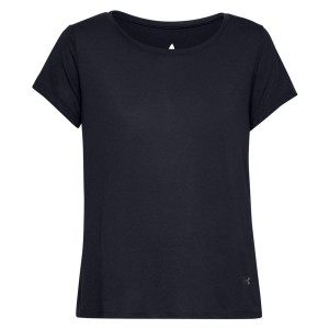 t-shirt donna nera whisperlight under armour UNDER ARMOUR - 1