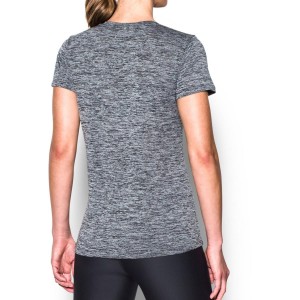 t-shirt nera donna tech under armour UNDER ARMOUR - 3