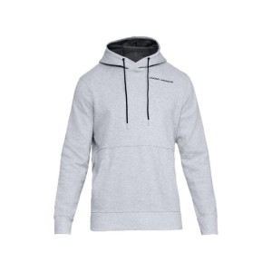 felpa con cappuccio grigio chiaro under armour UNDER ARMOUR - 1