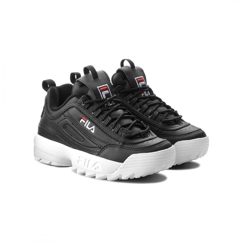 scarpe fila distruptor low nere FILA - 1