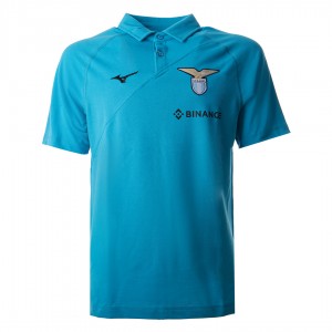 sky blue polo shirt ss lazio mizuno 2022/2023 MIZUNO - 2