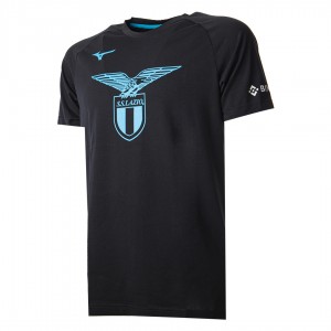 black t-shirt ss lazio mizuno 2022/2023 MIZUNO - 1