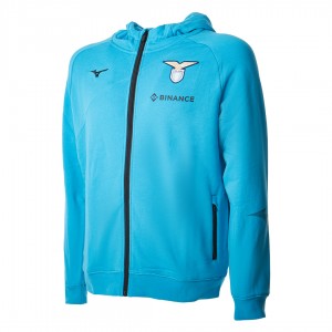 women's full zipper sky blue tracksuit with hood ss lazuno mizuno 2022/2023 MIZUNO - 2