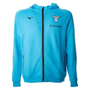 women's full zipper sky blue tracksuit with hood ss lazuno mizuno 2022/2023 MIZUNO - 4