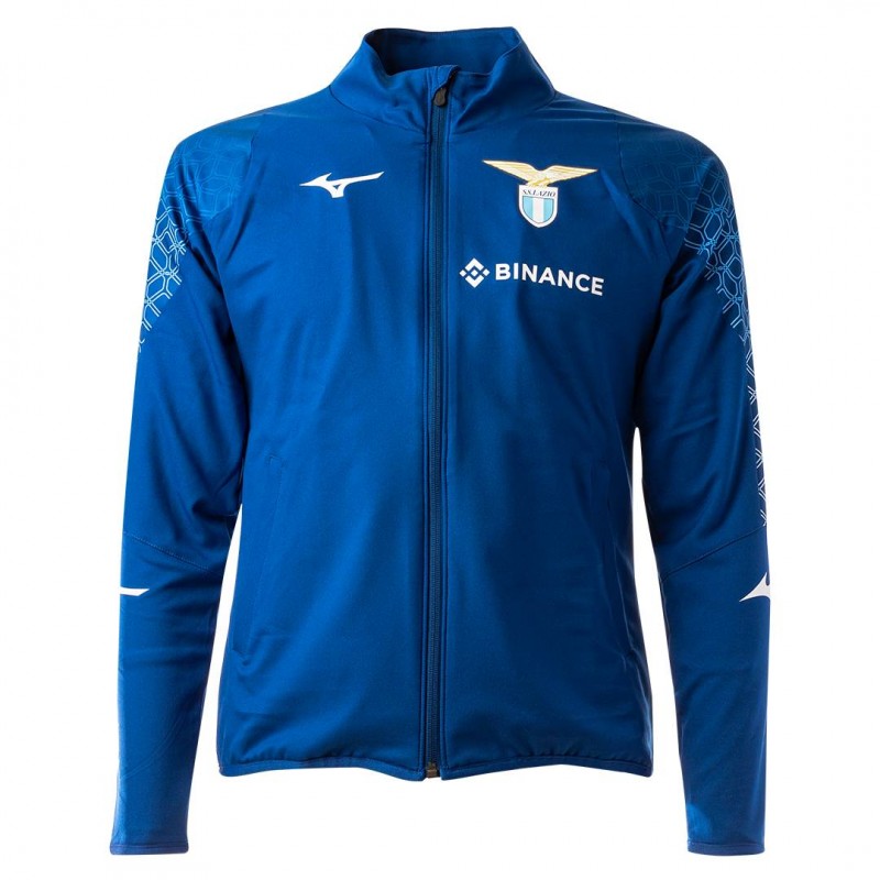 giacca walk out donna ss lazio mizuno blu 2022/2023 MIZUNO - 1