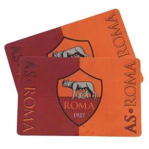 AS ROMA RED/YELLOW PLACEMATS UNIONTEXT - 1