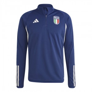 maglia allenamento blu navy italia adidas ADIDAS - 1