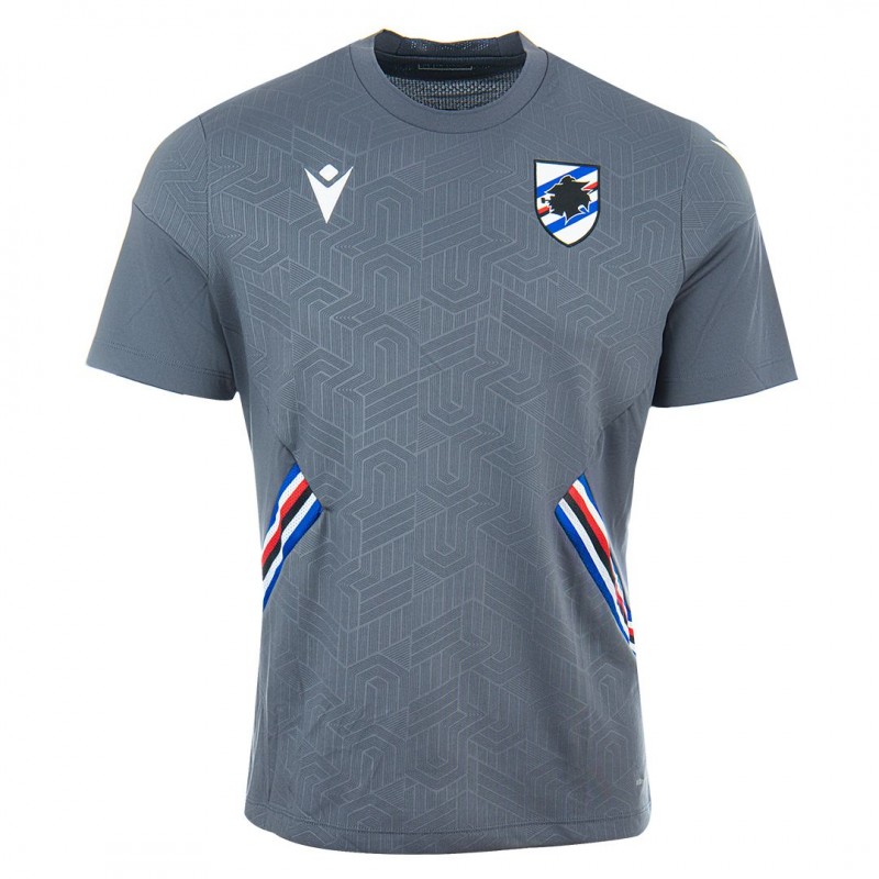 maglia allenamento sampdoria grigia 2022/2023 MACRON - 1