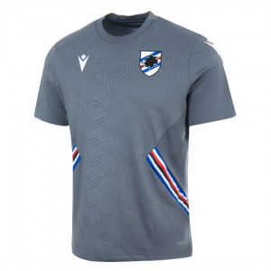 maglia allenamento sampdoria grigia 2022/2023 MACRON - 2