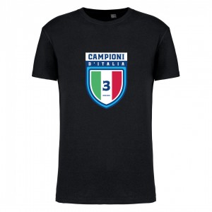 T-shirt nera terzo scudetto GENERIC - 1