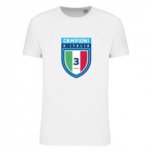 T-shirt bianca terzo scudetto GENERIC - 1