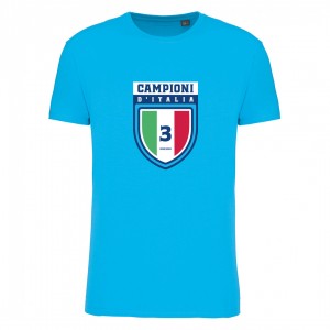 T-shirt terzo scudetto azzurra uomo GENERIC - 1
