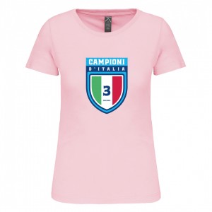 T-shirt terzo scudetto rosa donna GENERIC - 1