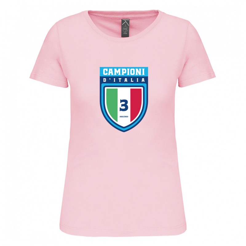 Pink t-shirt woman scudetto GENERIC - 1