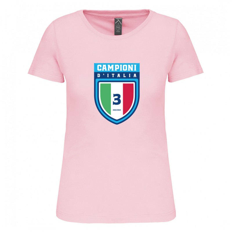 Pink t-shirt woman scudetto GENERIC - 1