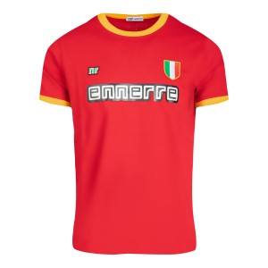 t-shirt giallorossa scudetto ennerre ENNERRE - 1