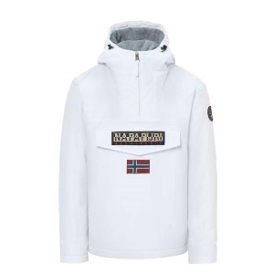 NAPAPIJRI RAINFOREST WHITE JACKET NAPAPIJRI - 1