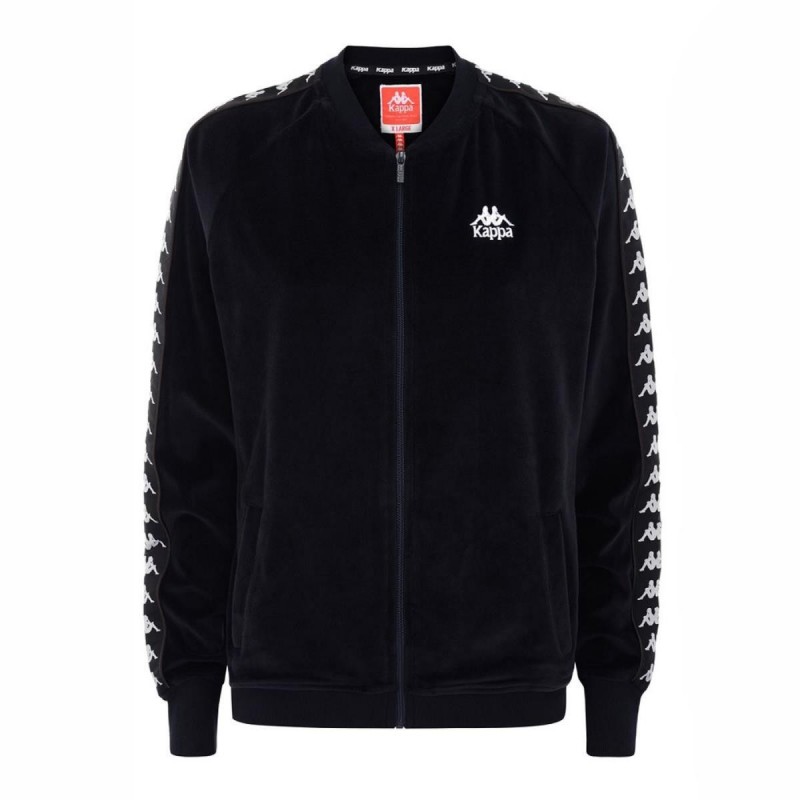 BLACK FULL ZIP SWEATER KAPPA WOMAN Kappa - 1