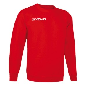 GIVOVA RED ROUNDNECK SWEATSHIRT GIVOVA - 2