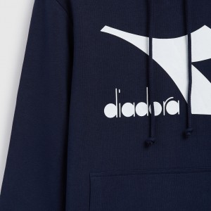 felpa blu diadora hoodie DIADORA - 3