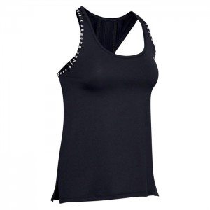 under armour women's black tank top UNDER ARMOUR - 1