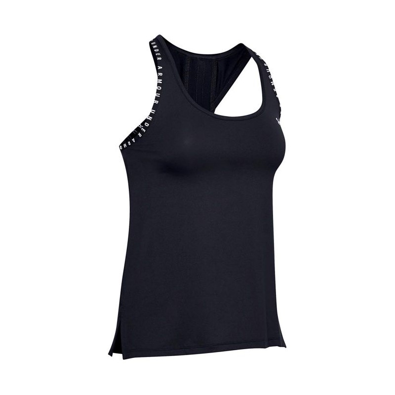 canotta donna nera under armour UNDER ARMOUR - 1