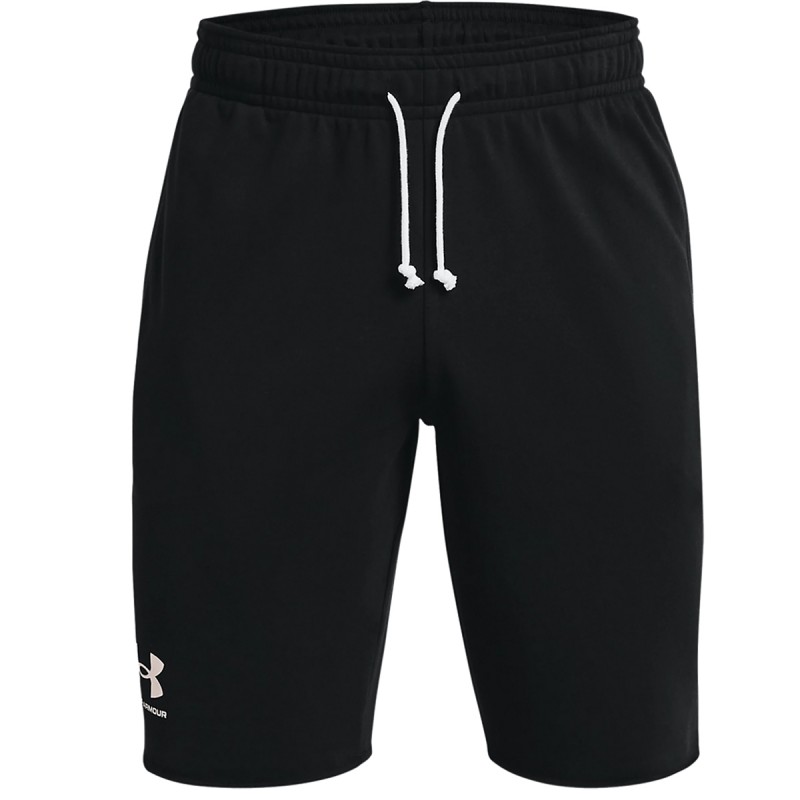 PANTALONCINI UNDER ARMOUR RIVAL TERRY NERI UNDER ARMOUR - 1