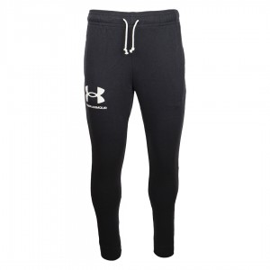 tuta rival terry nera full zip con cappuccio under armour UNDER ARMOUR - 5