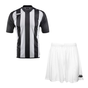 KAPPA WHITE/BLACK FOOTBALL KIT KIDS Kappa - 1