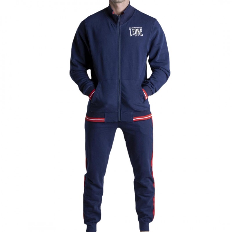 TUTA LEONE 1947 NAVY FULL ZIP MONDRIAN LEONE - 1