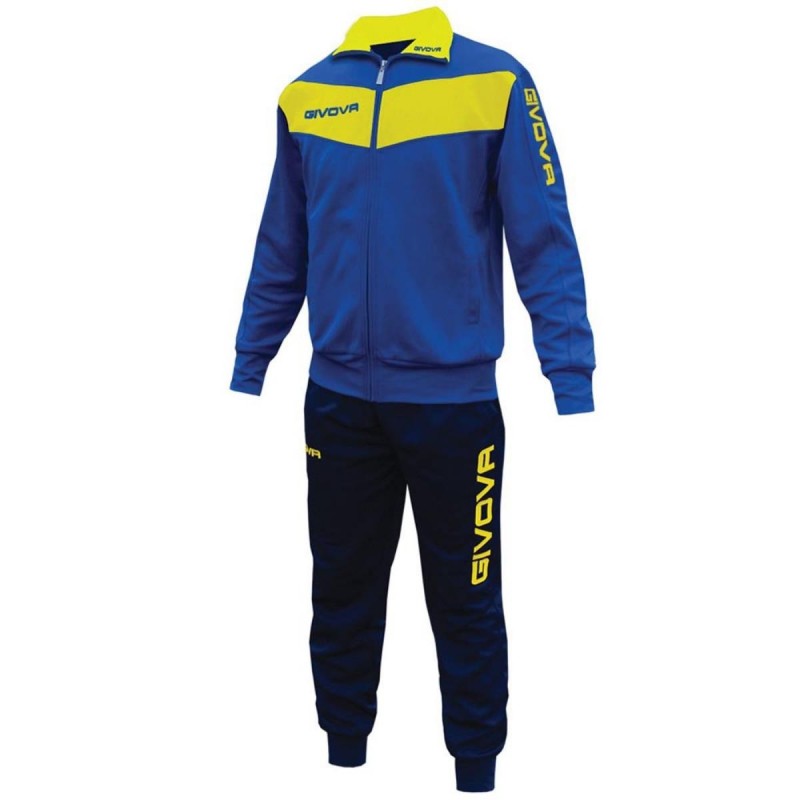 GIVOVA VISA BLUE AND YELLOW TRACKSUIT GIVOVA - 1