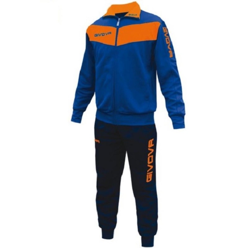 GIVOVA VISA LIGHT BLUE/ORANGE TRACKSUIT GIVOVA - 1