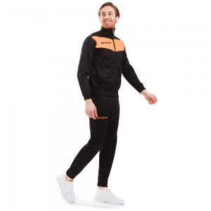 GIVOVA VISA BLACK/RED TRACKSUIT GIVOVA - 1