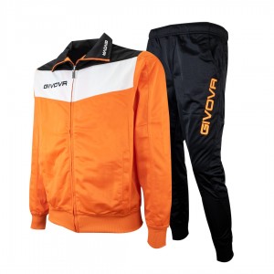 GIVOVA CAMPO ORANGE/BLACK TRACKSUIT GIVOVA - 1