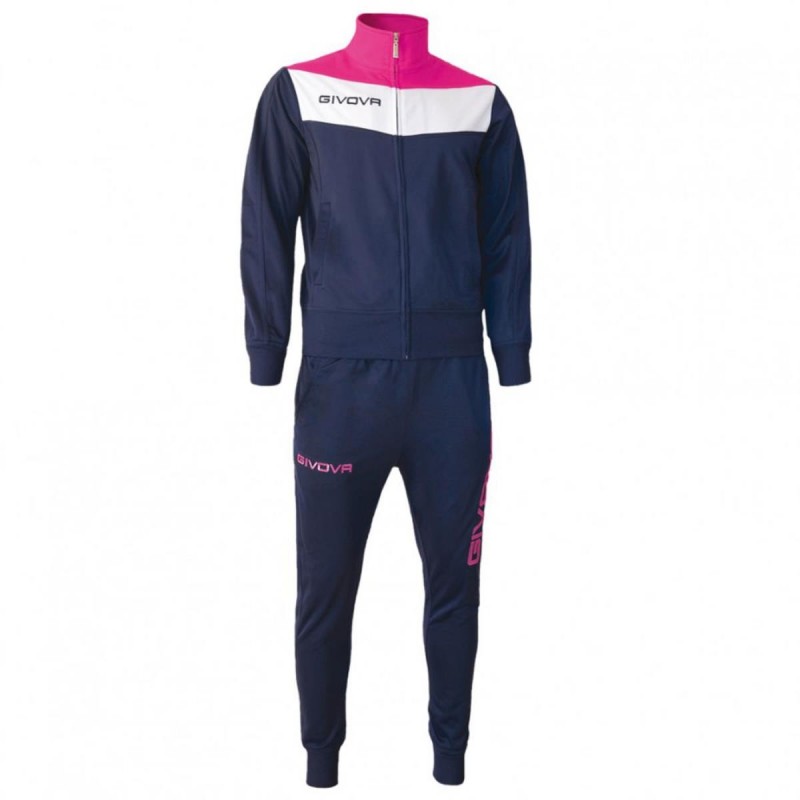 GIVOVA BLUE/FUXIA FLUO CAMPO TRACKSUIT KIDS GIVOVA - 1