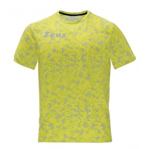 T-SHIRT ZEUS PIXEL GIALLA ZEUS - 1