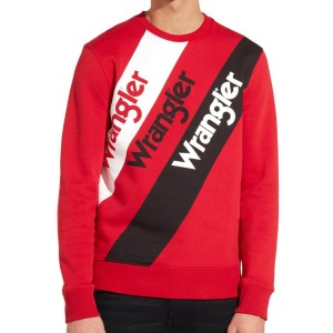 RED WRANGLER SWEATSHIRT WRANGLER - 1