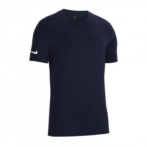 blue nike swoosh t-shirt on sleeve NIKE - 1