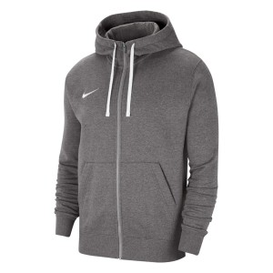 tuta nike grigio scuro felpata full zip con cappuccio NIKE - 2