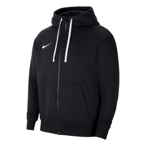 tuta nike nera felpata full zip con cappuccio NIKE - 2