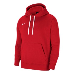 felpa nike park rossa con cappuccio