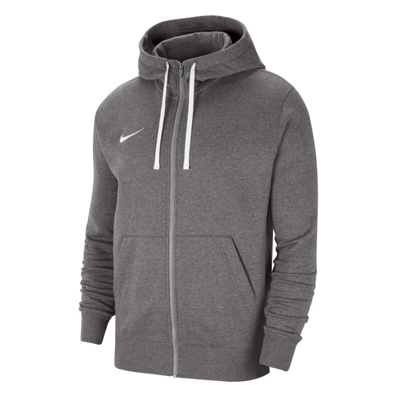 felpa park full zip nike grigia con cappuccio NIKE - 1